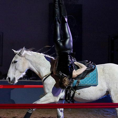 Zagal Cabaret Spectacle repas équestre et voltige La Palmyre Charente Maritime Nouvelle Aquitaine