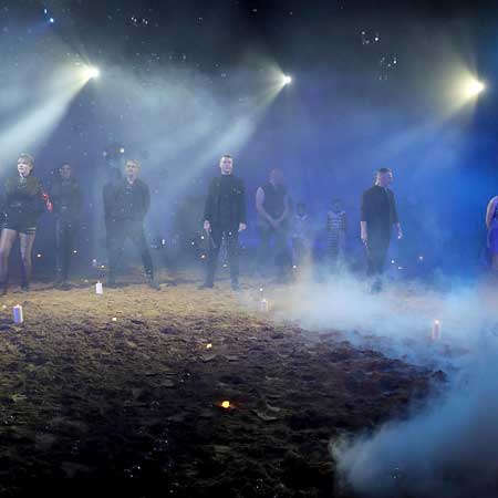 Zagal Cabaret Spectacle repas équestre et voltige La Palmyre Charente Maritime Nouvelle Aquitaine