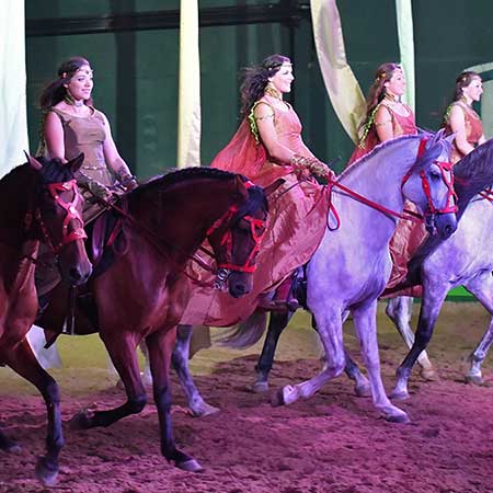 Zagal Cabaret Spectacle équestre La Palmyre Charente Maritime Nouvelle Aquitaine