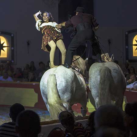 Zagal Cabaret Spectacle équestre La Palmyre Charente Maritime Nouvelle Aquitaine