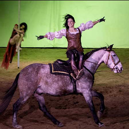 Zagal Cabaret Spectacle équestre La Palmyre Charente Maritime Nouvelle Aquitaine