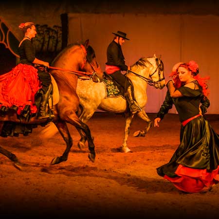 Zagal Cabaret Spectacle équestre La Palmyre Charente Maritime Nouvelle Aquitaine